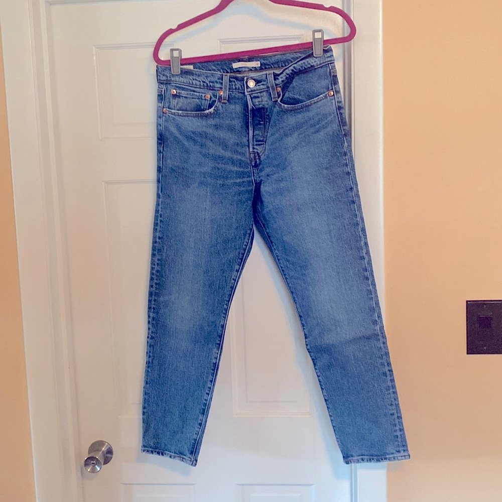 Levi's Classic Blue Straight-Leg Jeans